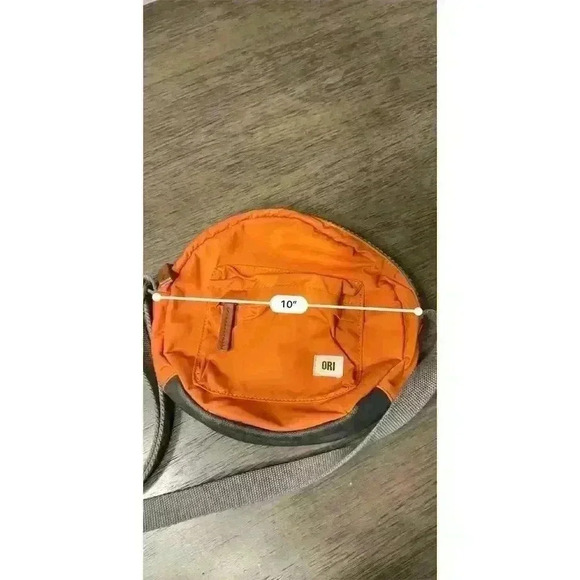 ORI London Paddington B Crossbody Bag Atomic Orange Unisex Medium - Picture 11 of 16